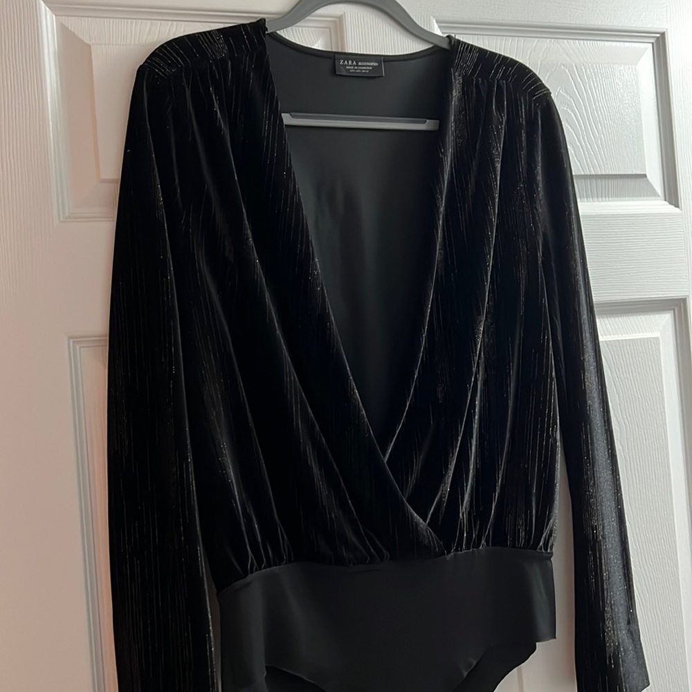 Shiny bodysuit from Zara